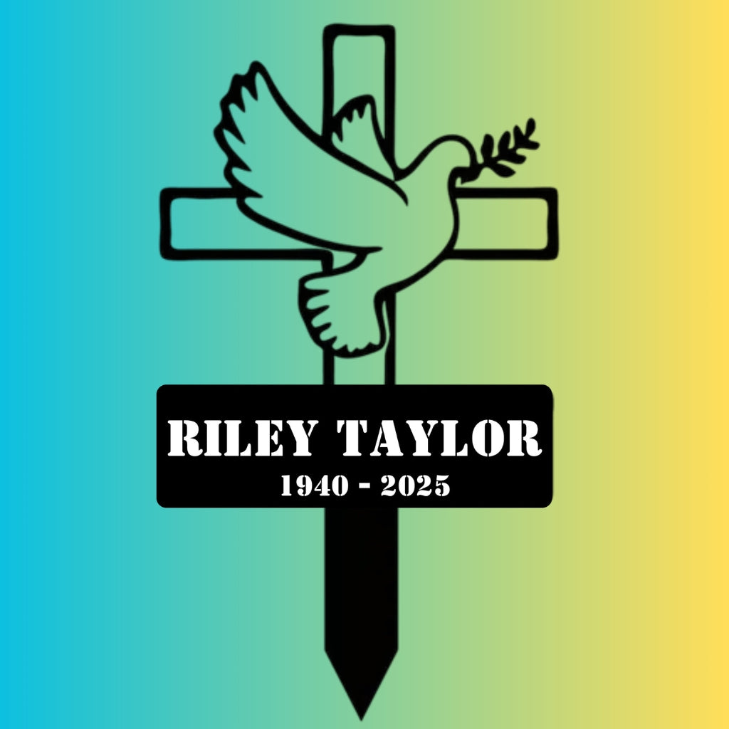 4521. Cross, Bird, Leaf
