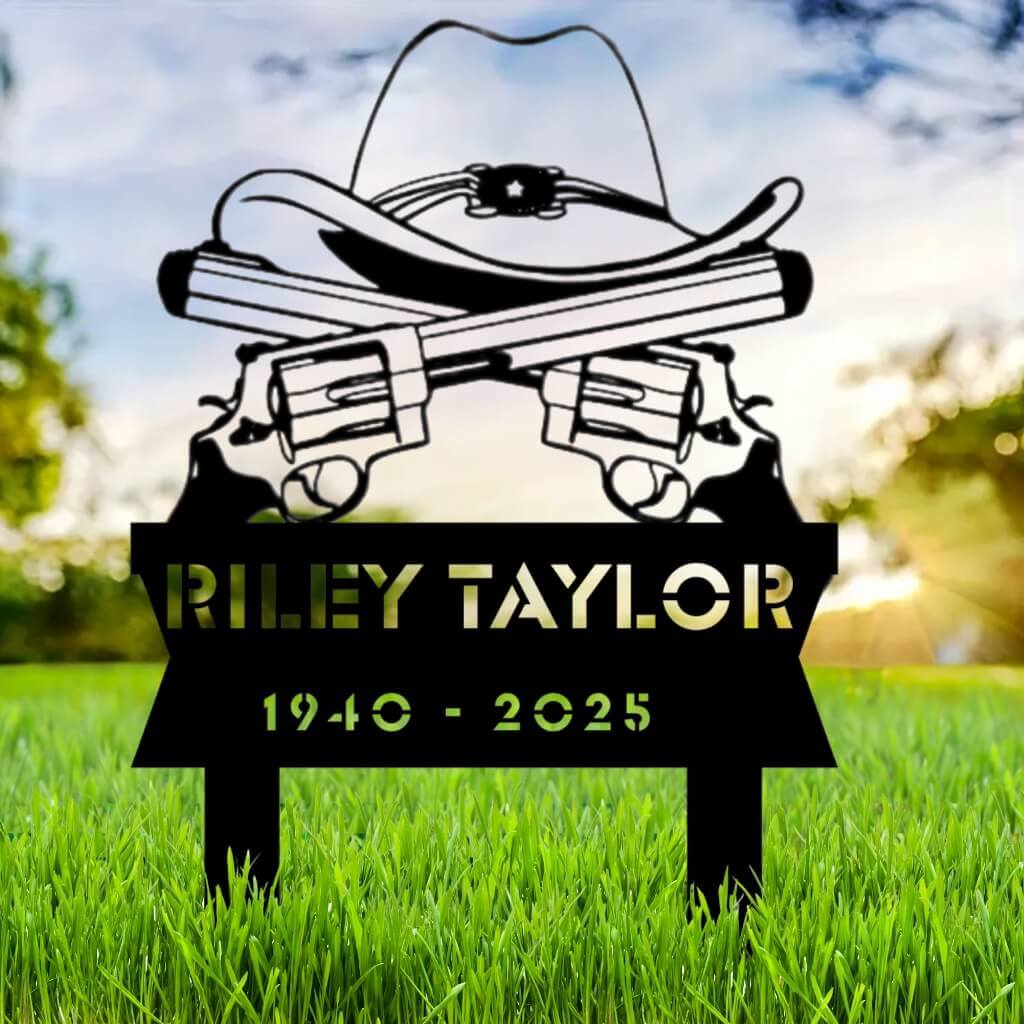 7200. Cowboy/girl Hat 2 guns