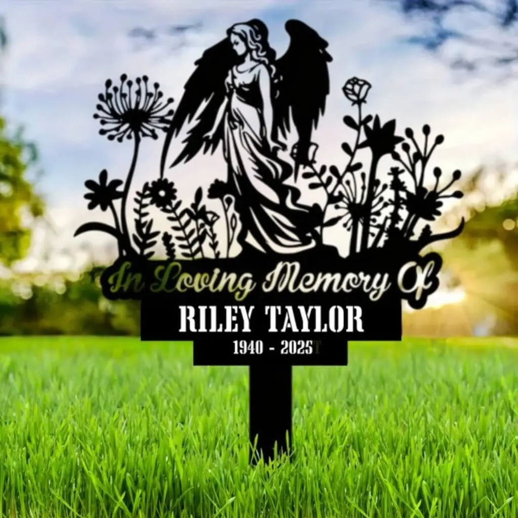 100. Angel with Flowers
